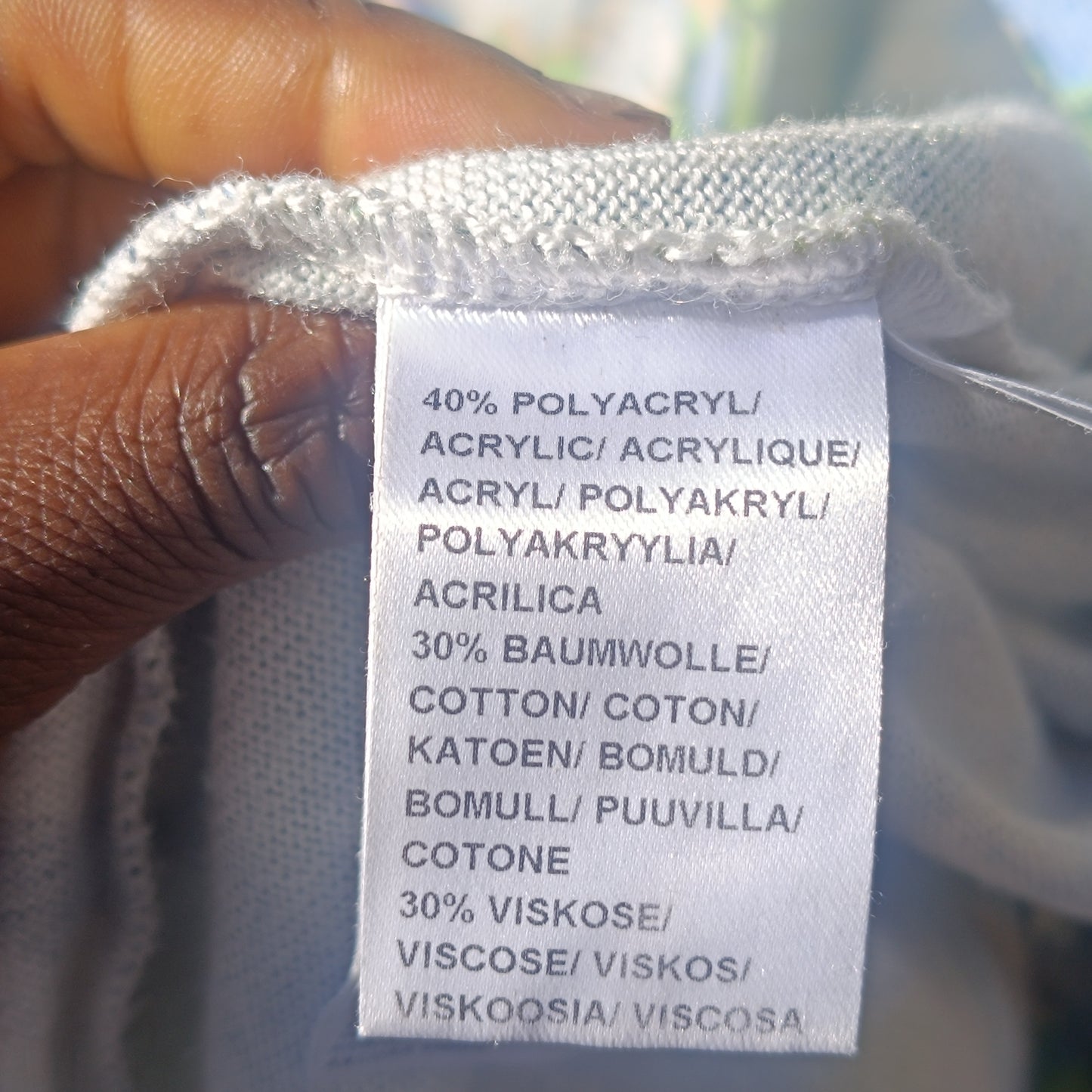 The Vintage Impressionist Watercolor Knit Cardigan