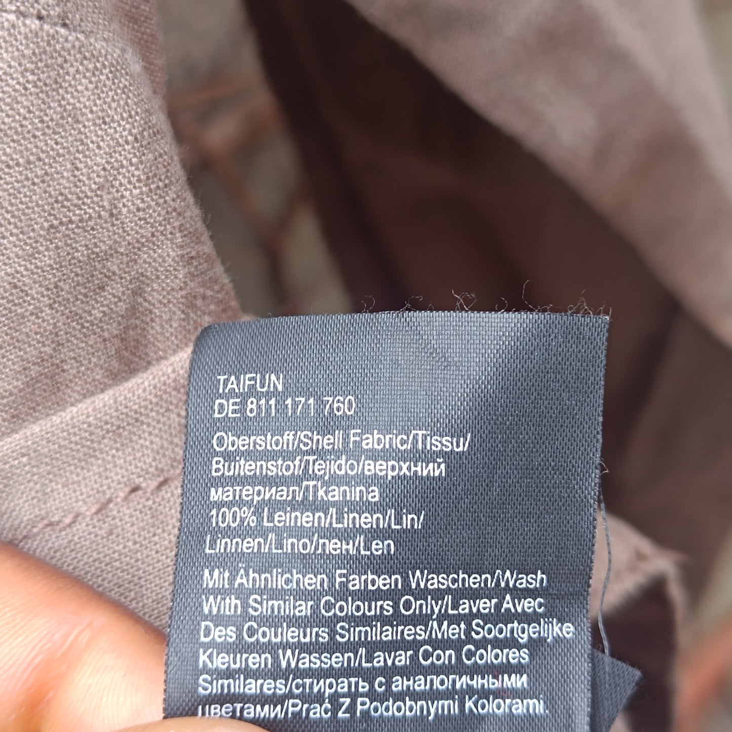 Vintage Taifun Linen Shirt| Size S