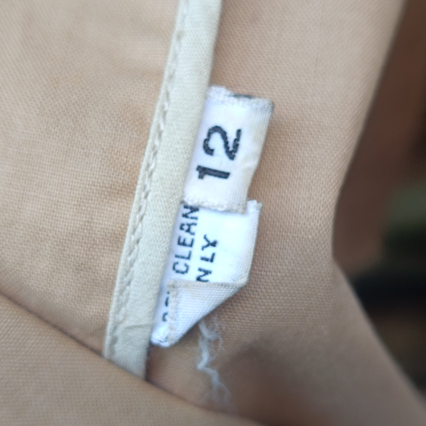 Vintage Calvin Klein Double-Breasted Trench Coat - Tan (90s Archive)