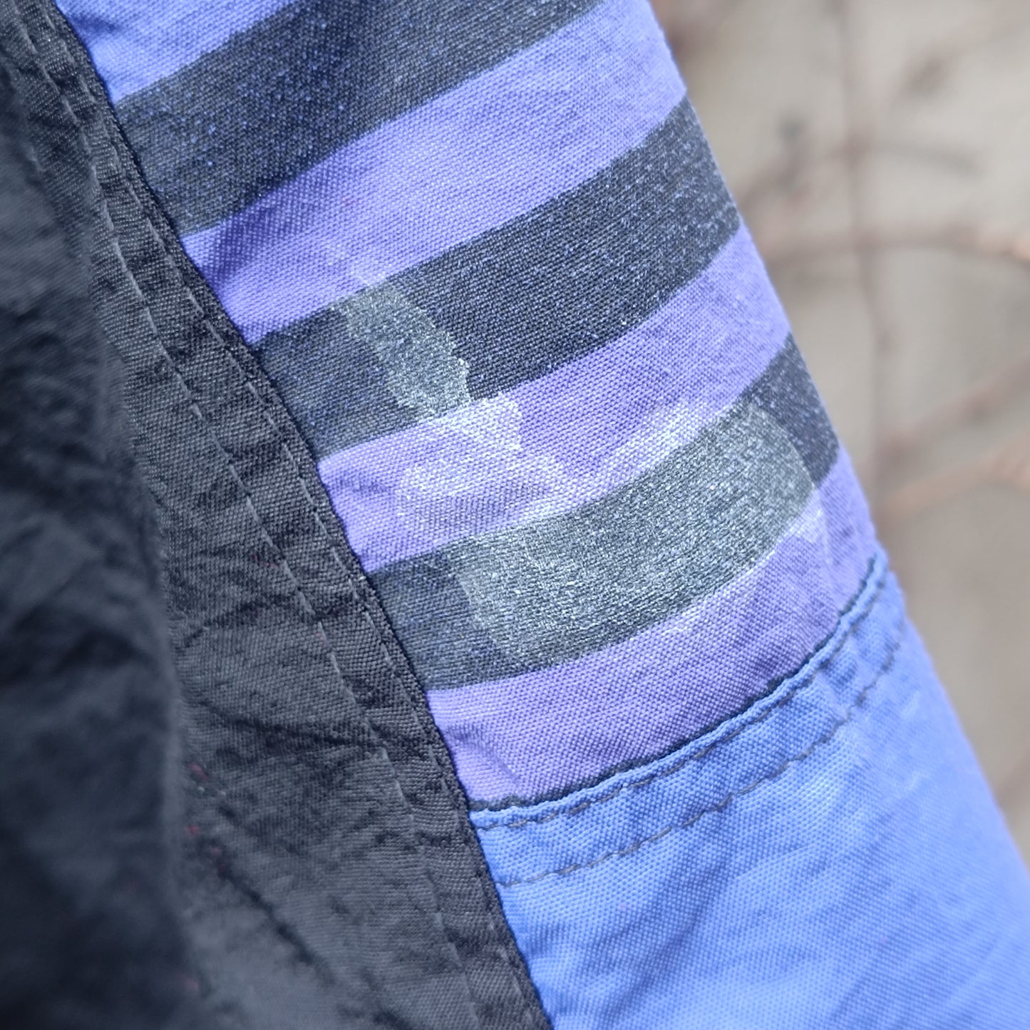 The Retro Remix: 90s Colorblock Oversized Windbreaker