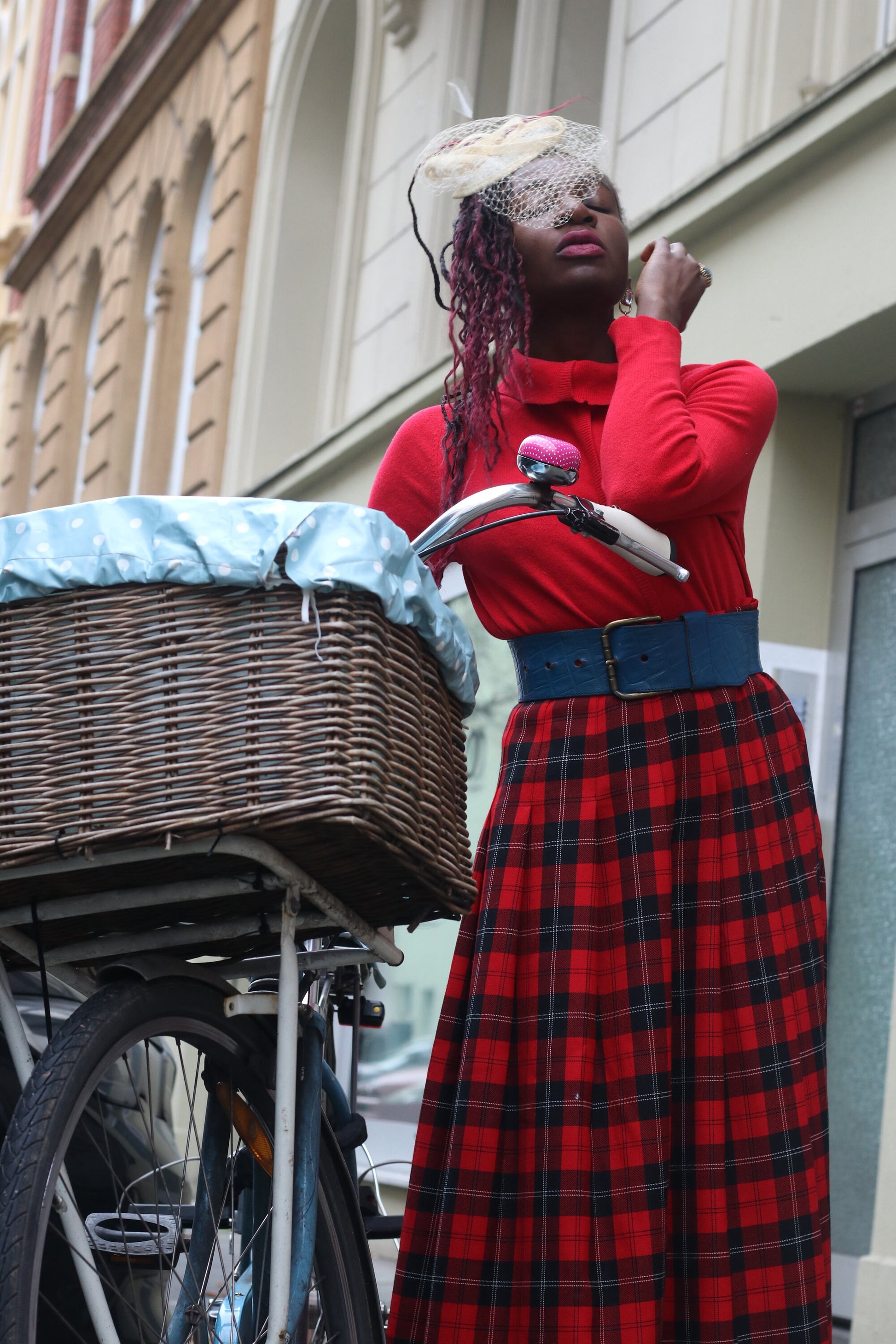 90s Pendleton Tartan Wool Skirt| Vintage Red and Black plaid skirt| Country chic preppy pleated skirt