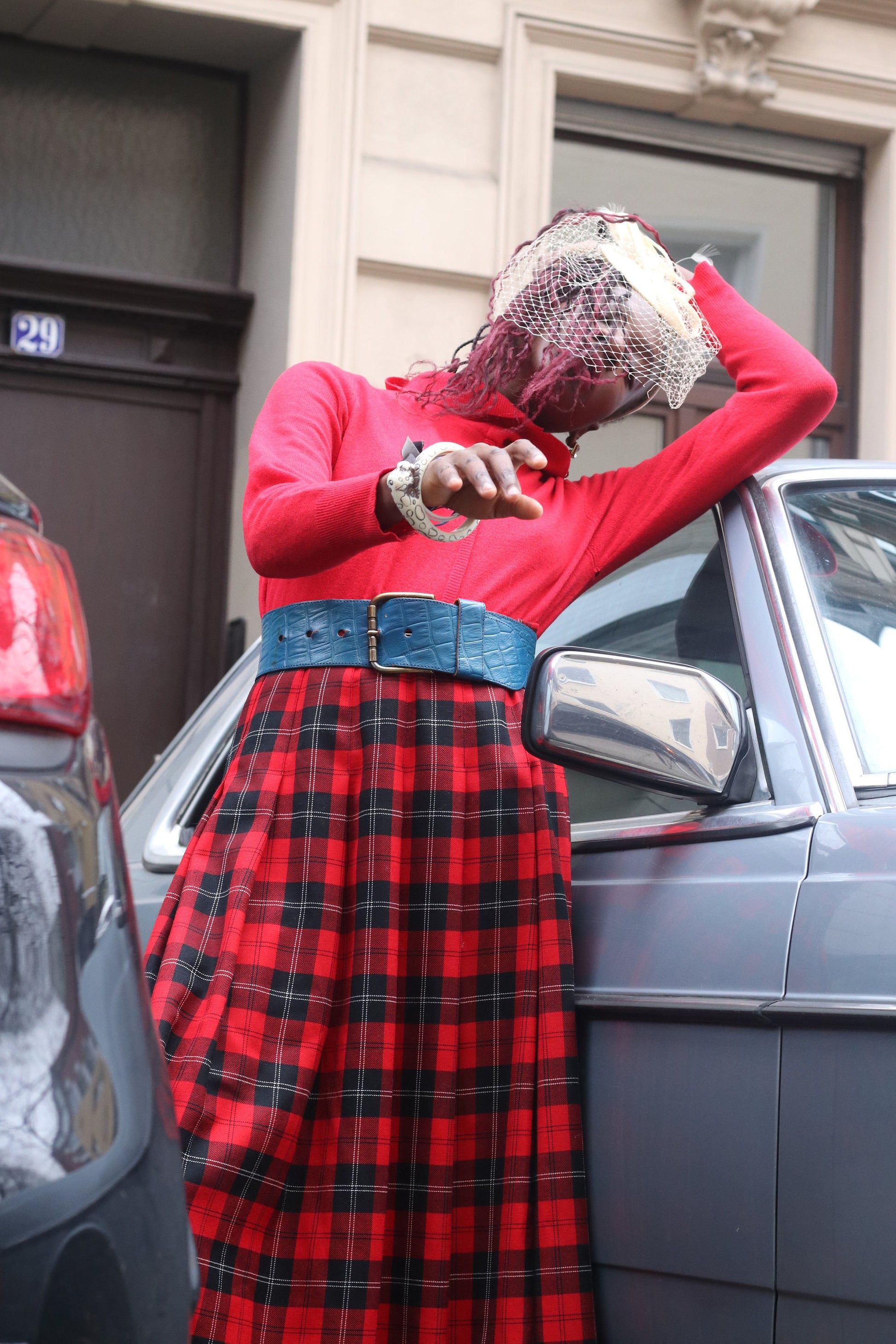 90s Pendleton Tartan Wool Skirt| Vintage Red and Black plaid skirt| Country chic preppy pleated skirt