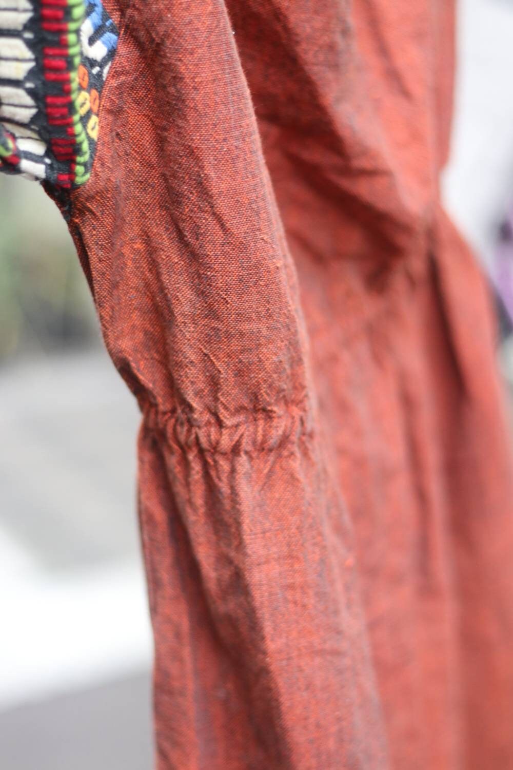 Vintage Boho Chic Maxi Summer Dress with statement embroidered details size S -M or Large