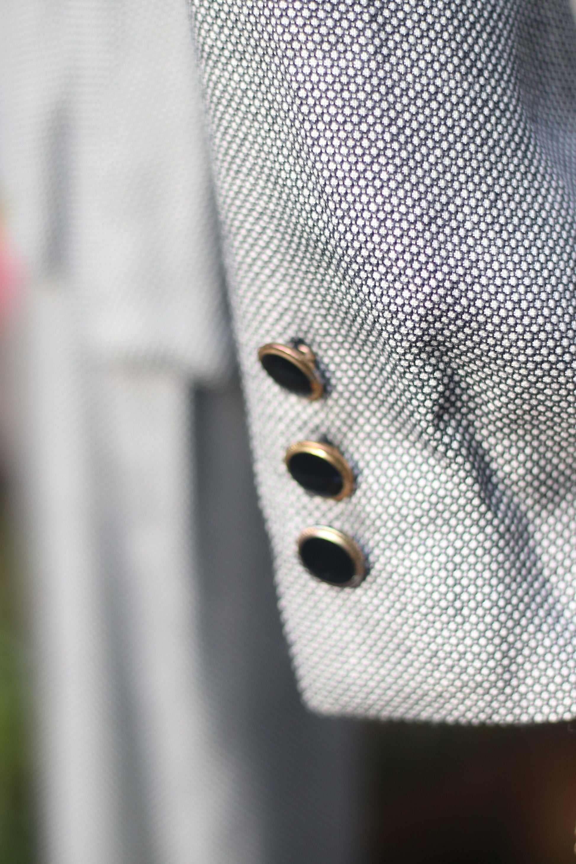 Vintage Kasper ASL Monochrome dress with tiered details. Office chic. Suit up