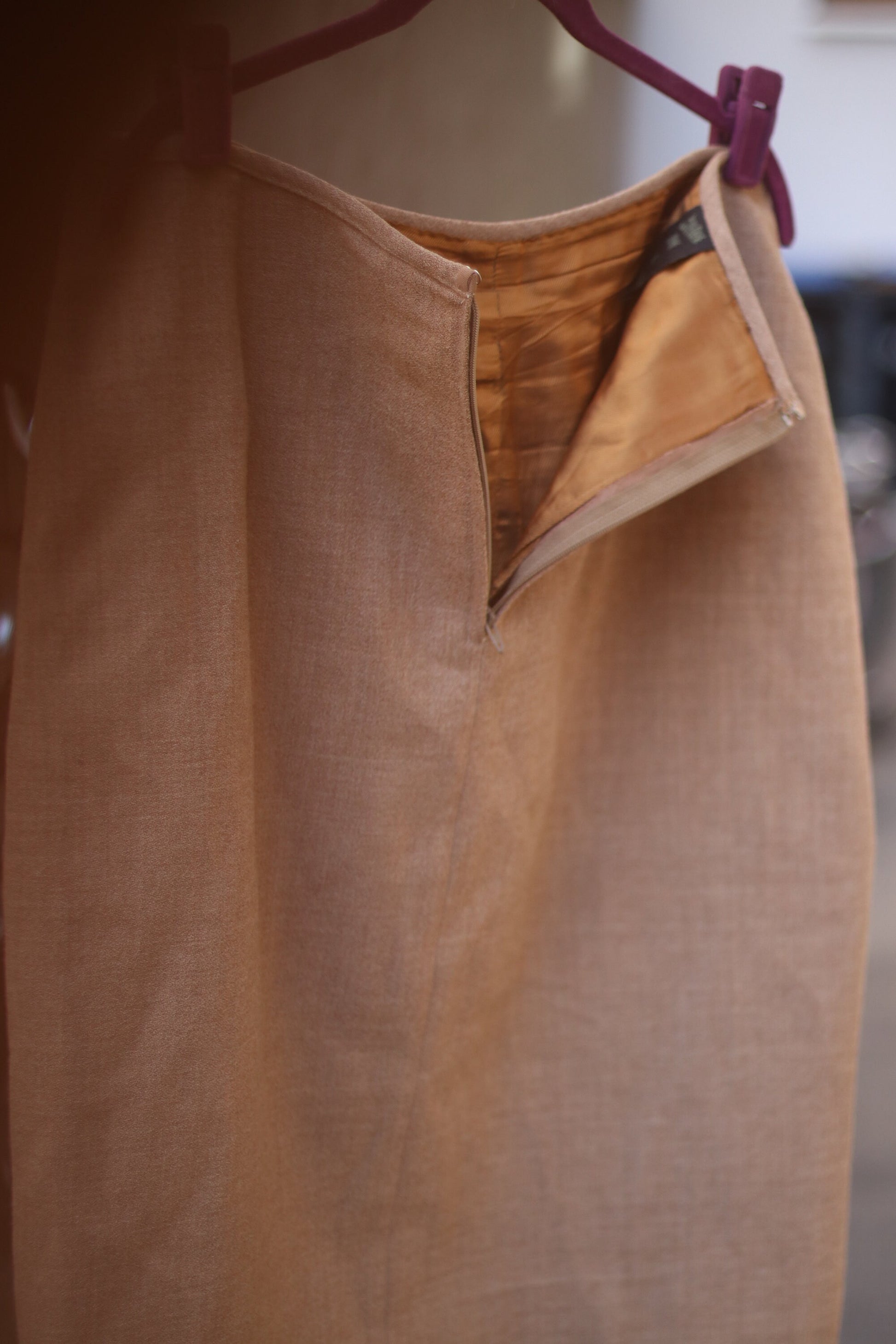 Jean Paul Gaultier Brown Skirt| Vintage Brown classic skirt workwear office chic. size large