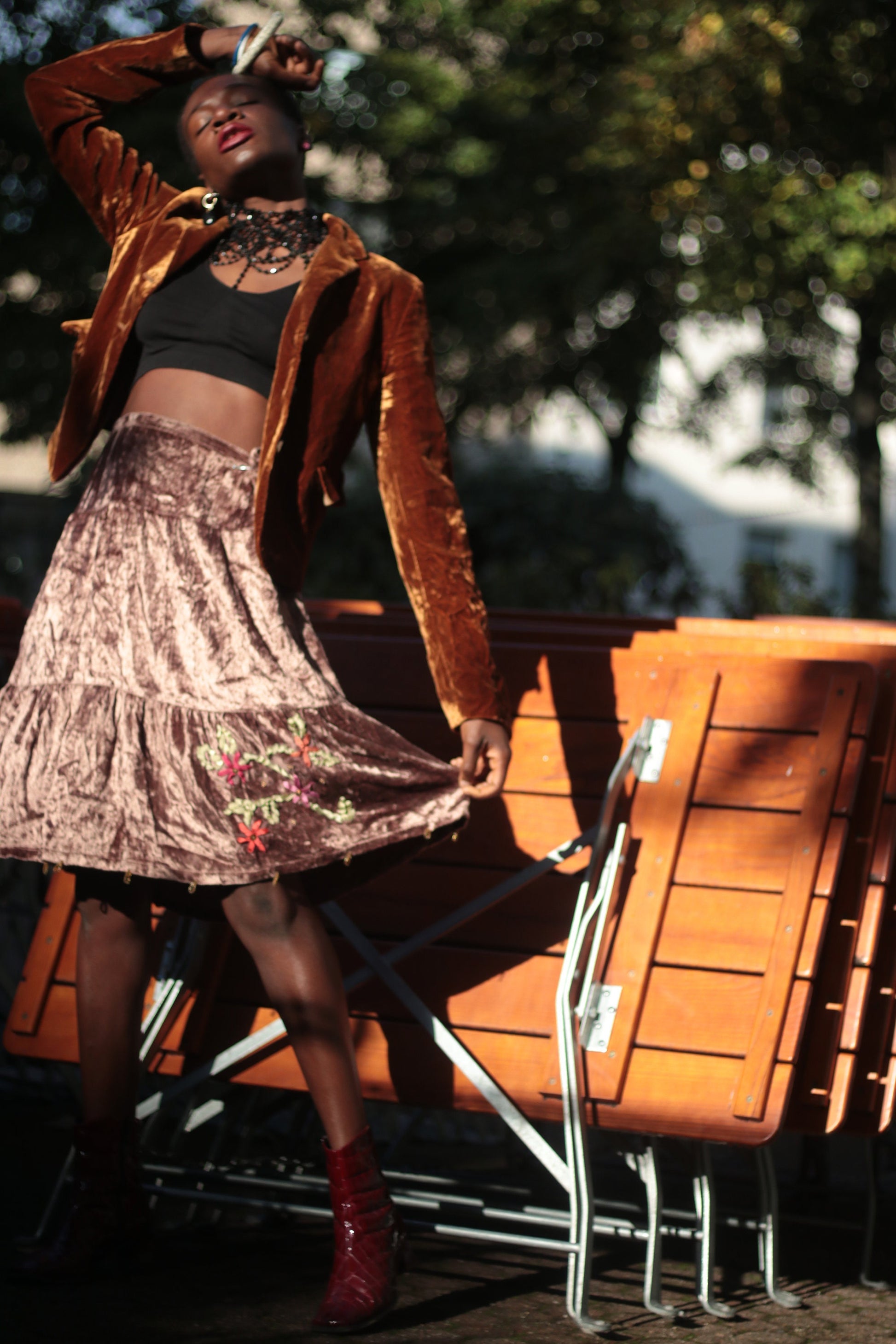 Y2k ESCADA Sport Velvet Optic blazer | Brown Opulent Evening wear Blazer | Gothic inspired glamorous designer jacket