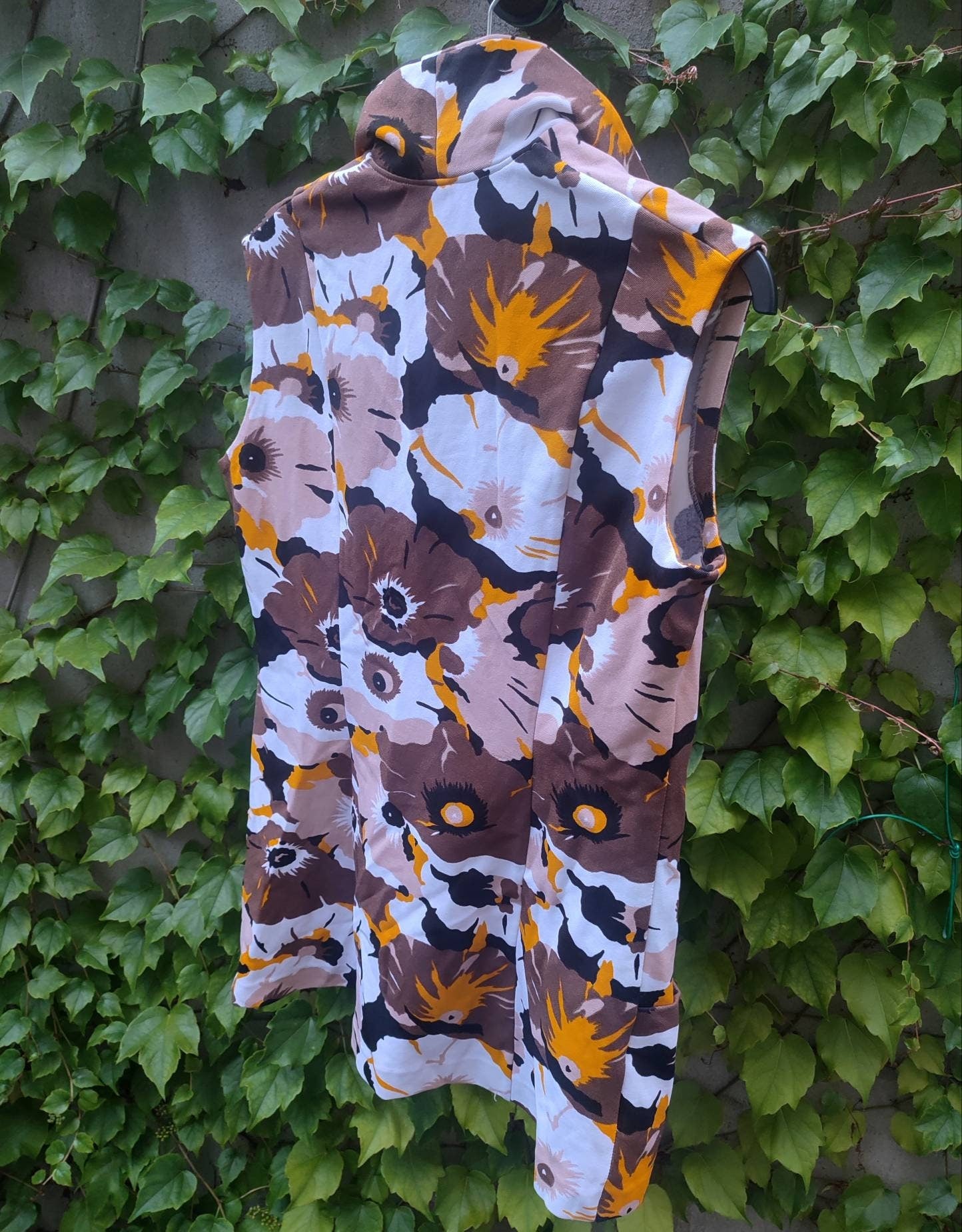 70s Floral Print Blouse| Vintage Flower Power Buttoned Down Shirt