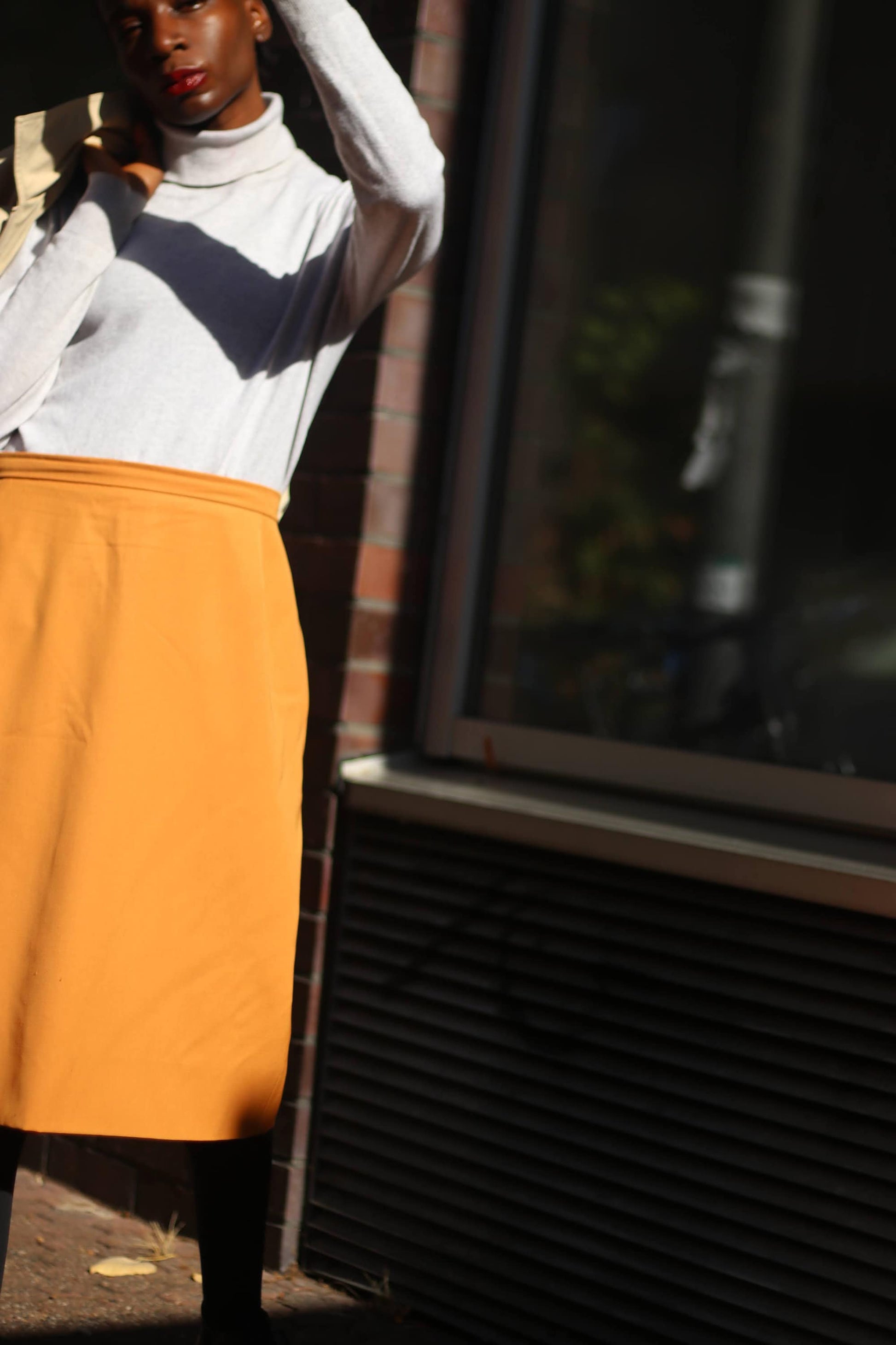 ESCADA by Margarethe Ley Skirt | 80s bold Designer Skirt|  Minimalist Capsule Wardrobe skirt