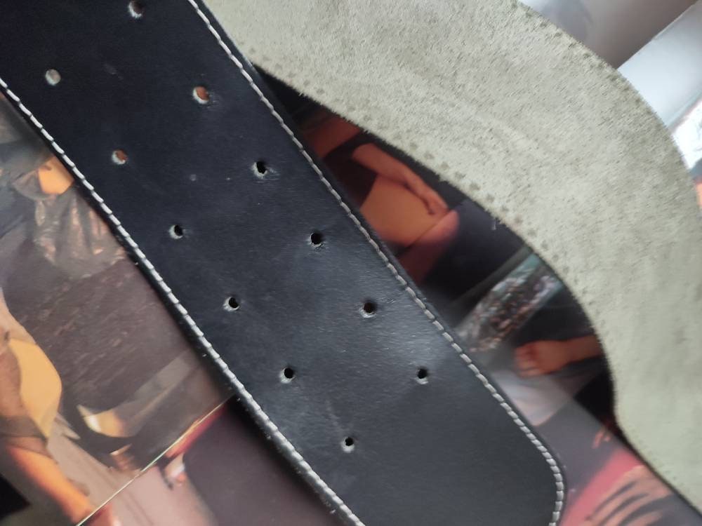 Vintage Elephant Buckle Belt | 80s statement Black leather belt with silver like buckle