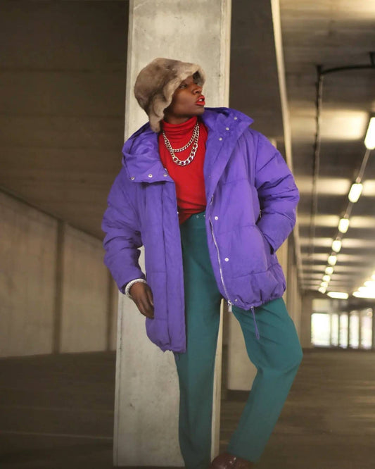 70s Fur Hat| Vintage Winter bucket Hat