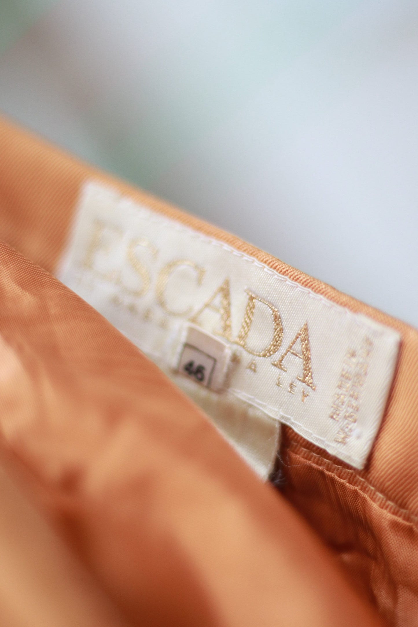ESCADA by Margarethe Ley Skirt | 80s bold Designer Skirt|  Minimalist Capsule Wardrobe skirt