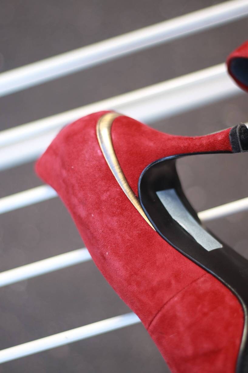 80s Hogl pointed toe heels| Vintage high heeled shoes |