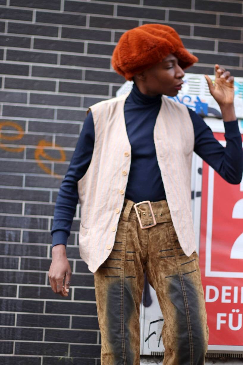 Vintage Melrose Trousers | 90s brown low waisted jeans