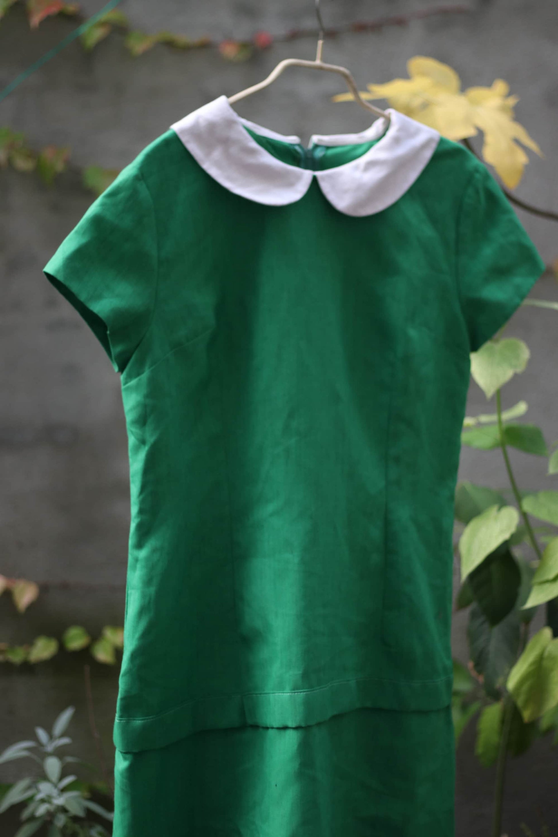 Vintage Peter Pan collar dress | 70s green whimsical dress Fashion and Fables Vintage Peter Pan collar dress | 70s green whimsical dress Fashion and Fables