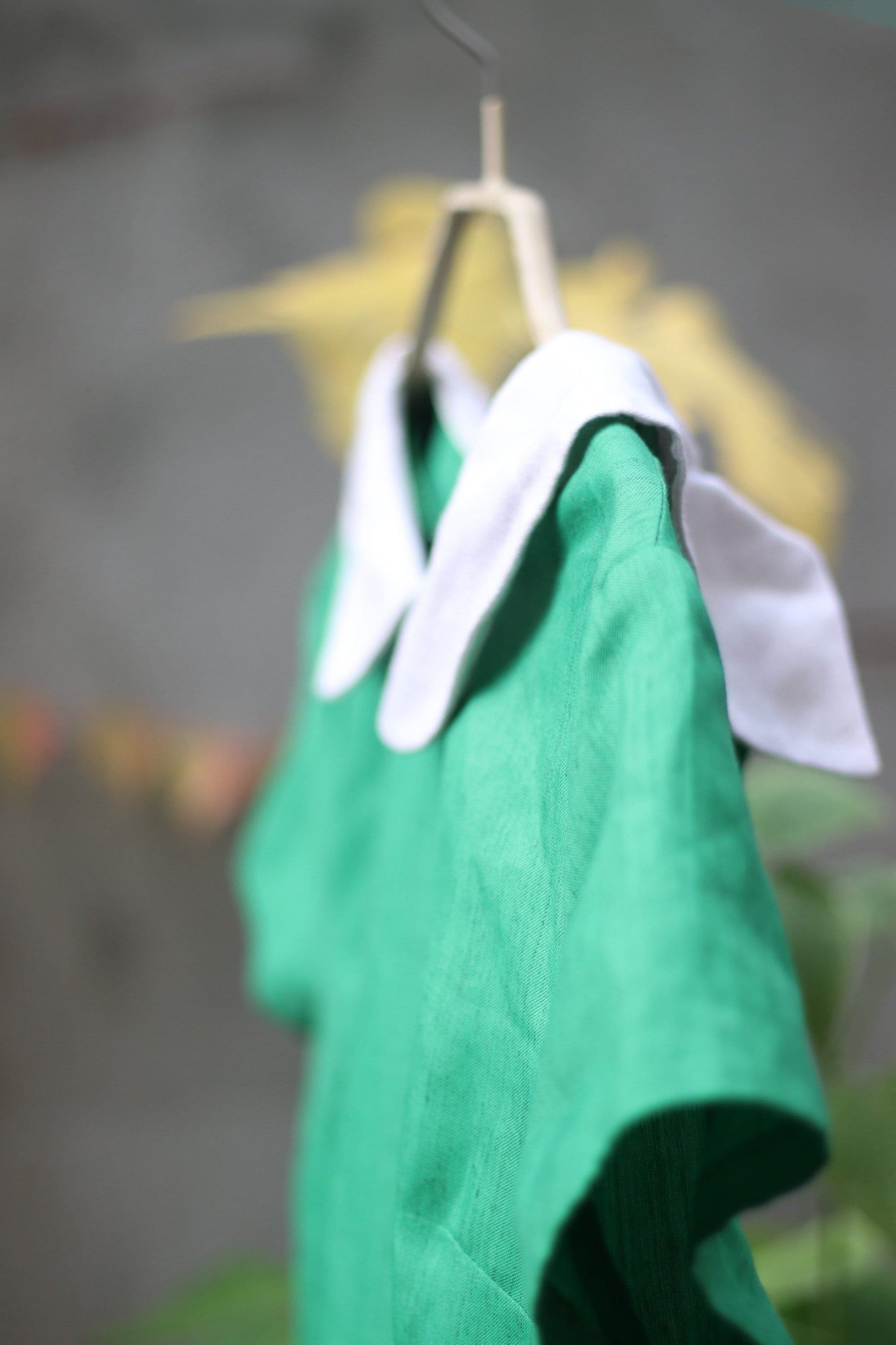 Vintage Peter Pan collar dress | 70s green whimsical dress Fashion and Fables Vintage Peter Pan collar dress | 70s green whimsical dress Fashion and Fables