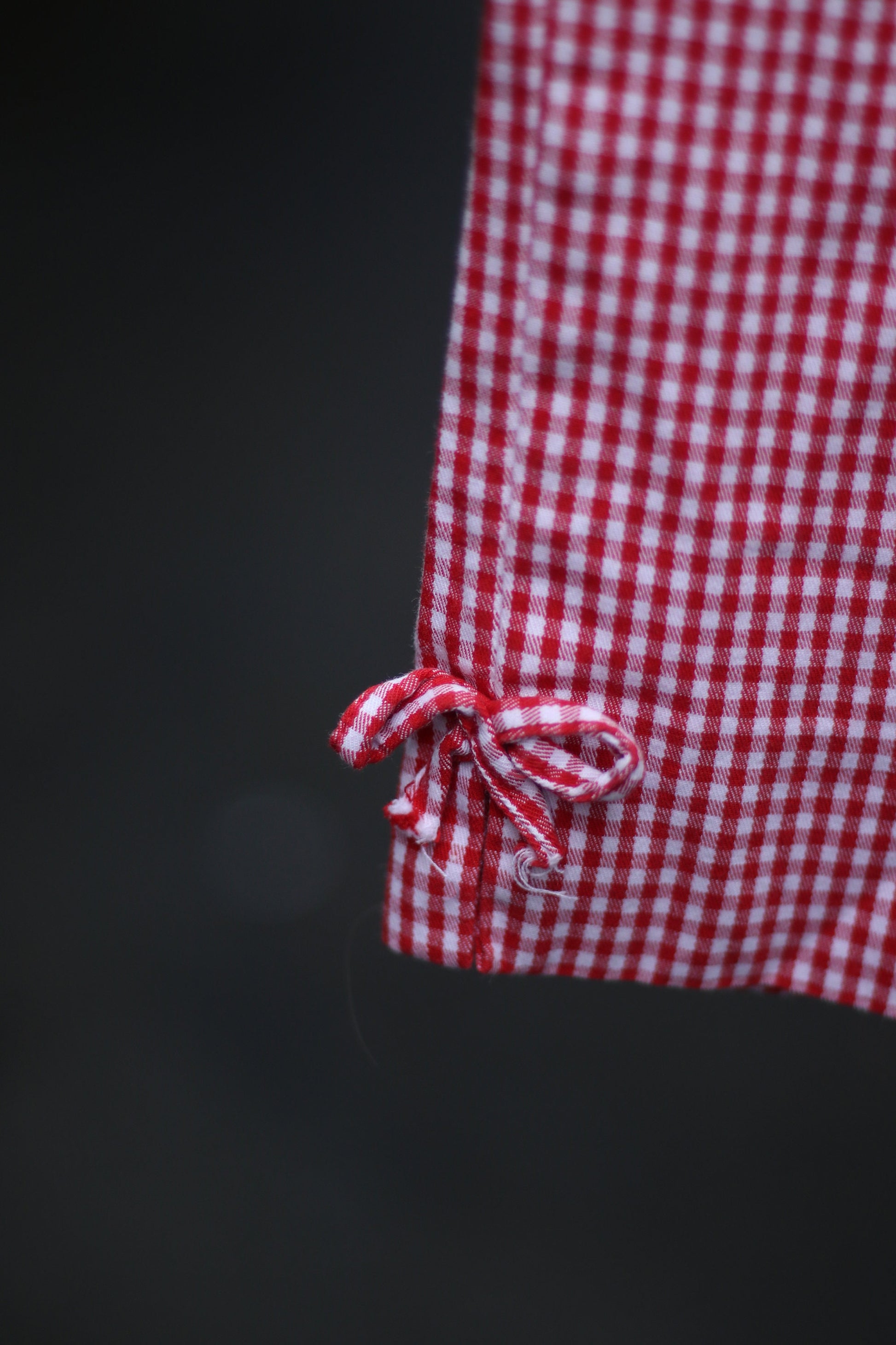 90s Golfino Checkered cropped pants Vintage red and white plaid cropped summer pants