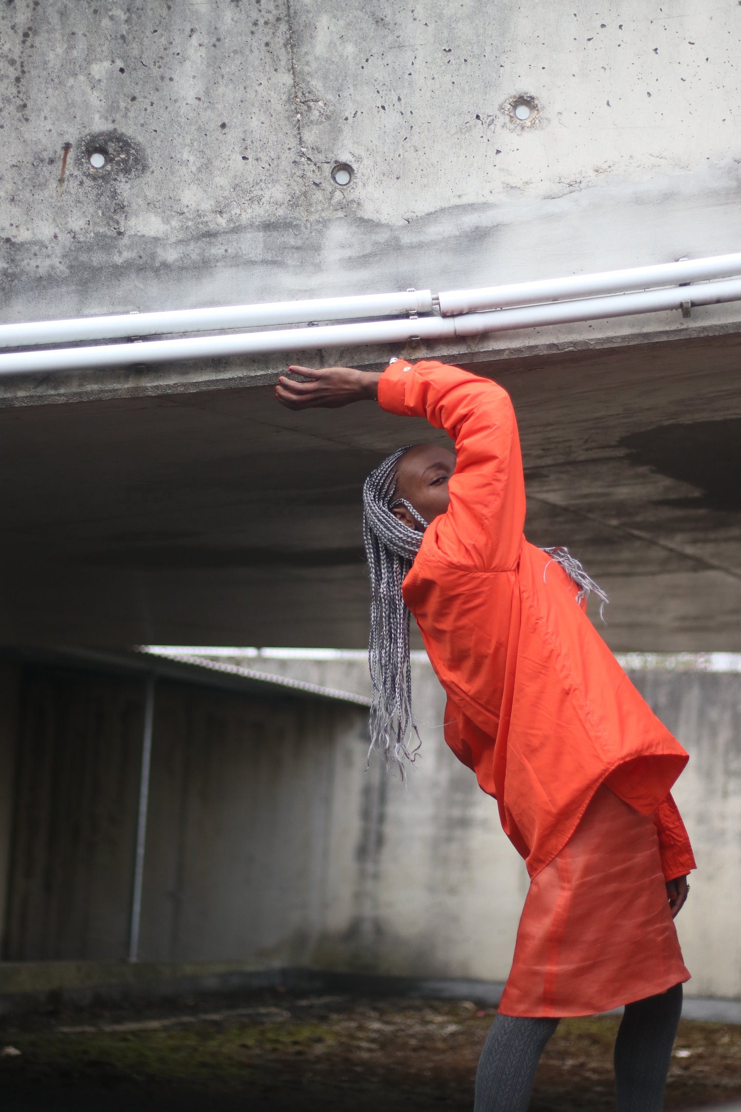 y2k Orange Skirt Skirt| Strenesse Vintage Skirt |Feminine above the knee length