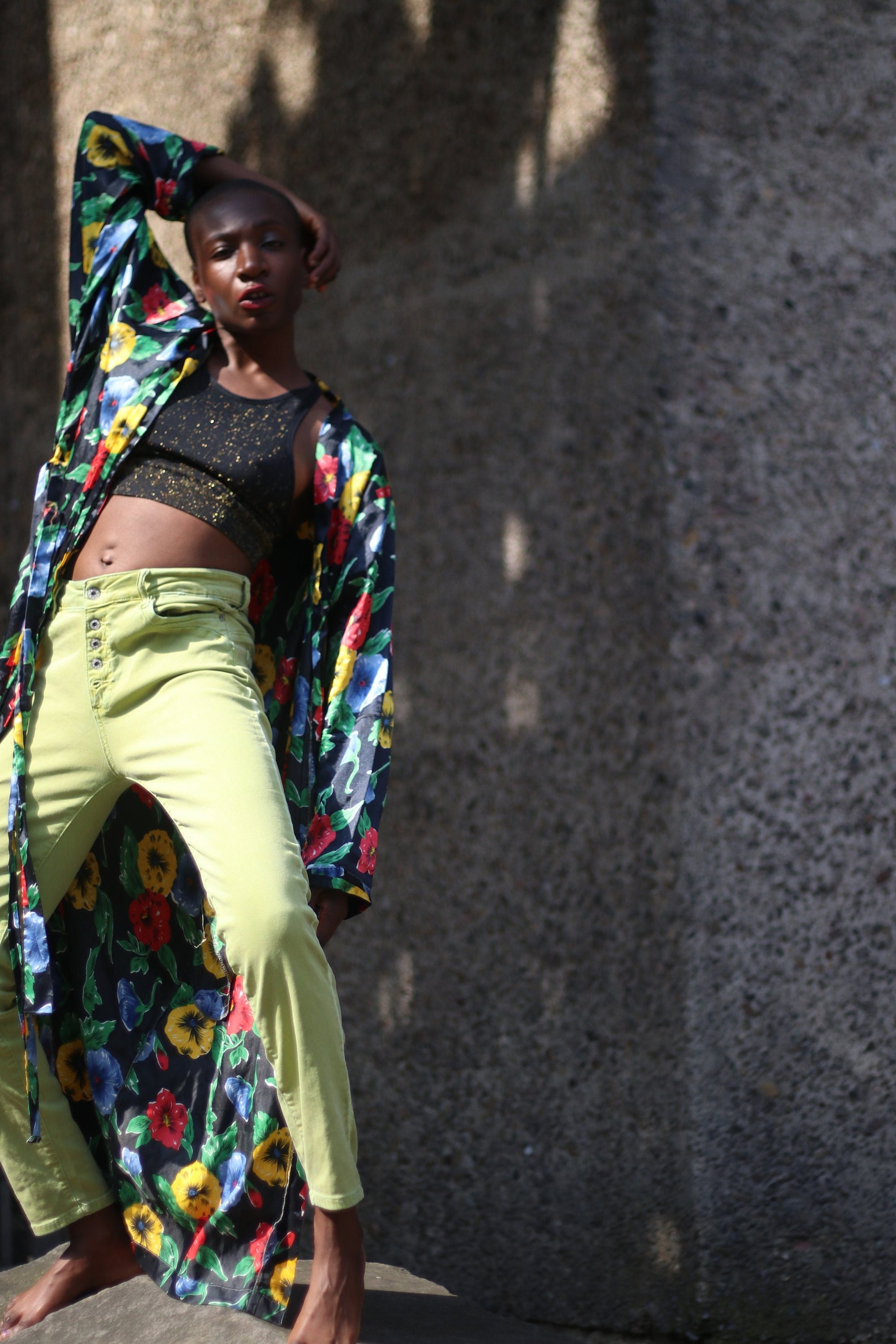 y2k green skinny jeans Vintage denim in green