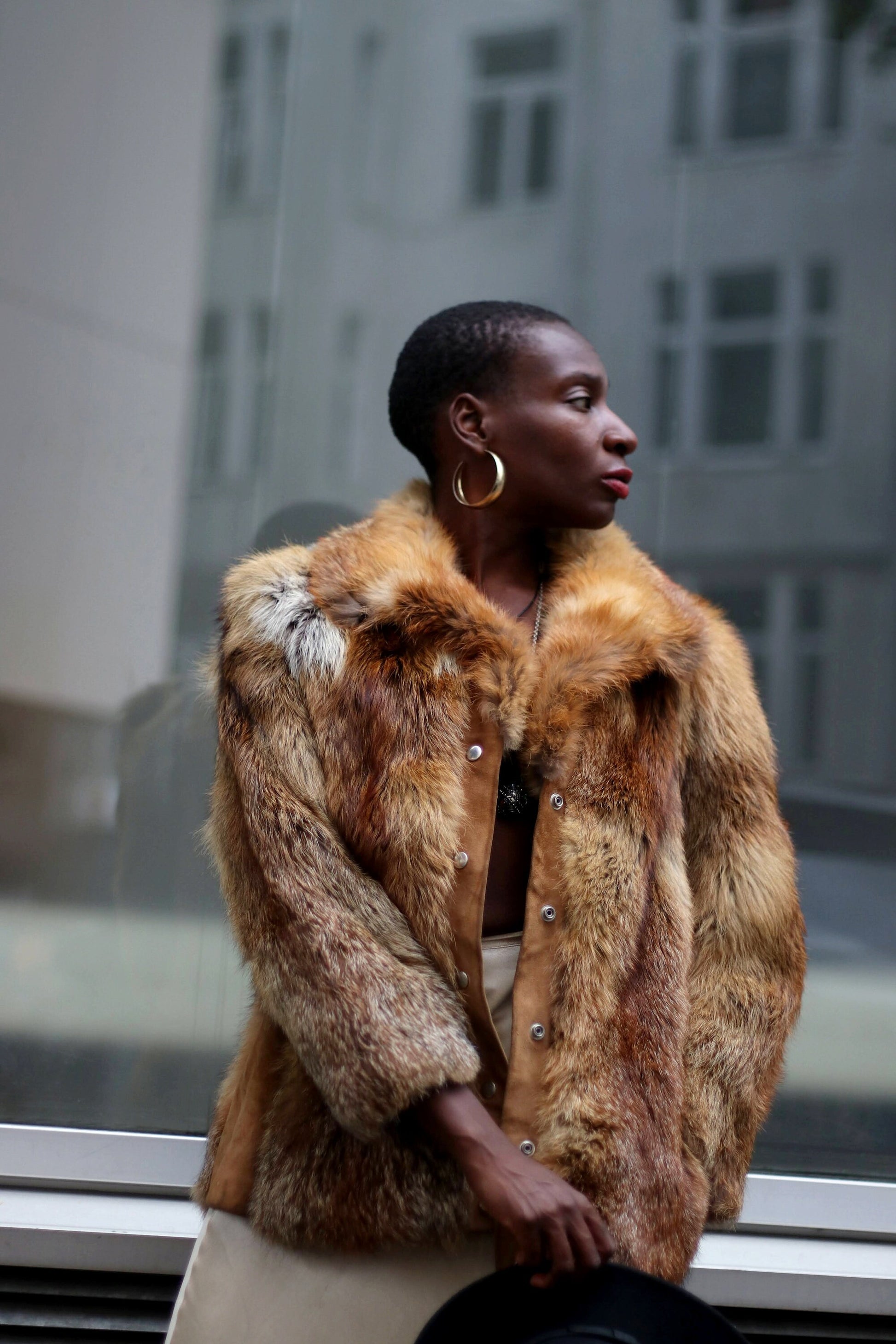 70s Fur Coat| Vintage Luxurious Real fur jacket | Pelz Enders Eschweiler brown Fur Winter Coat