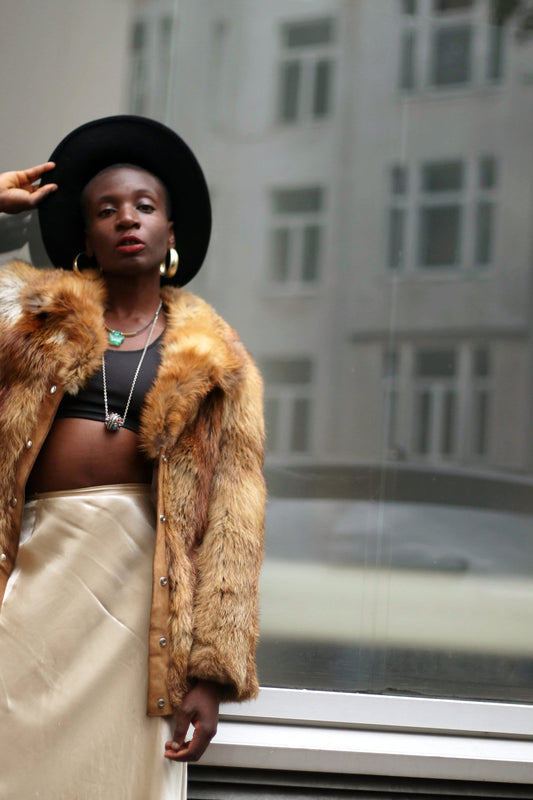 70s Fur Coat| Vintage Luxurious Real fur jacket | Pelz Enders Eschweiler brown Fur Winter Coat