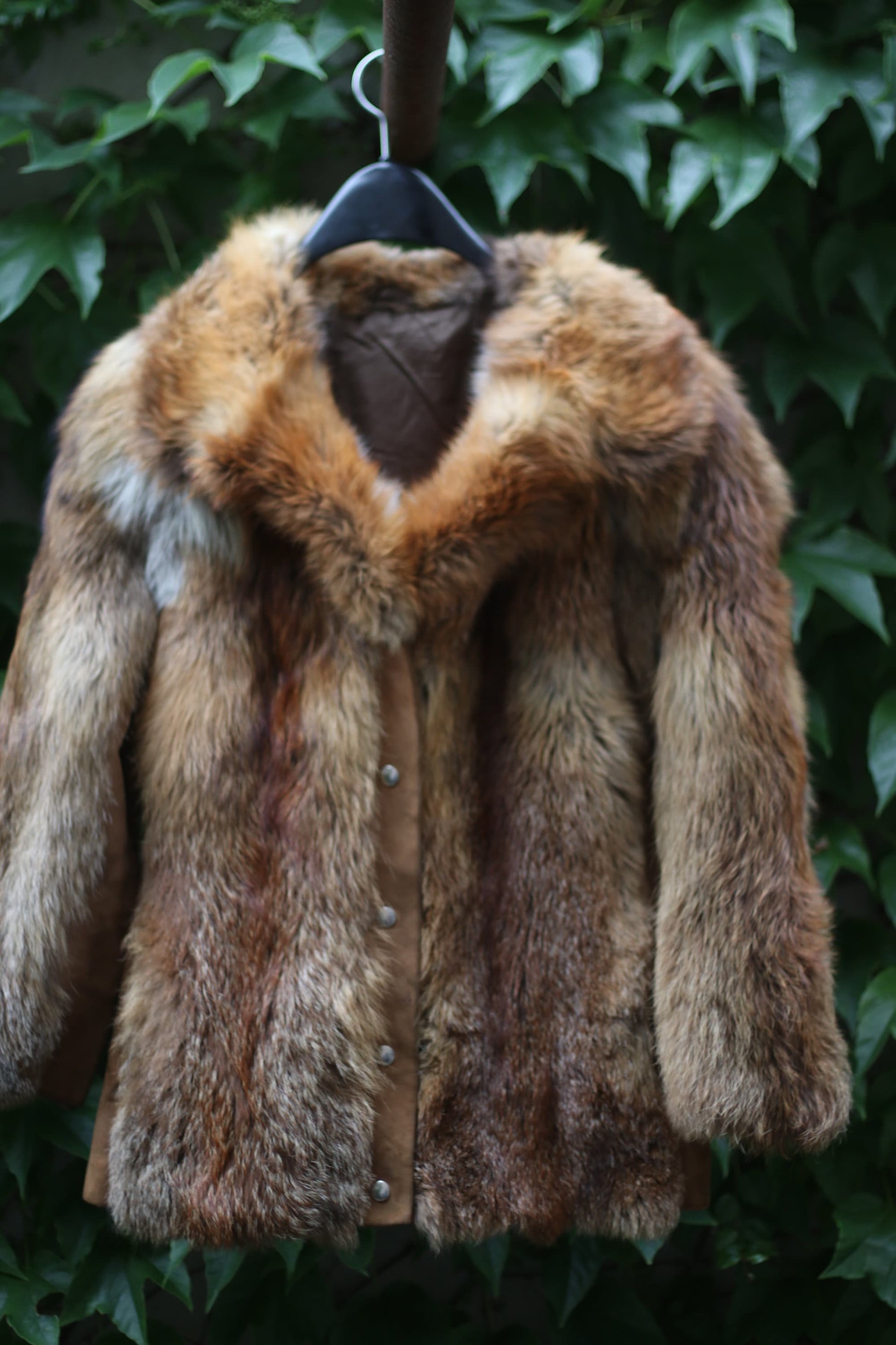 70s Fur Coat| Vintage Luxurious Real fur jacket | Pelz Enders Eschweiler brown Fur Winter Coat