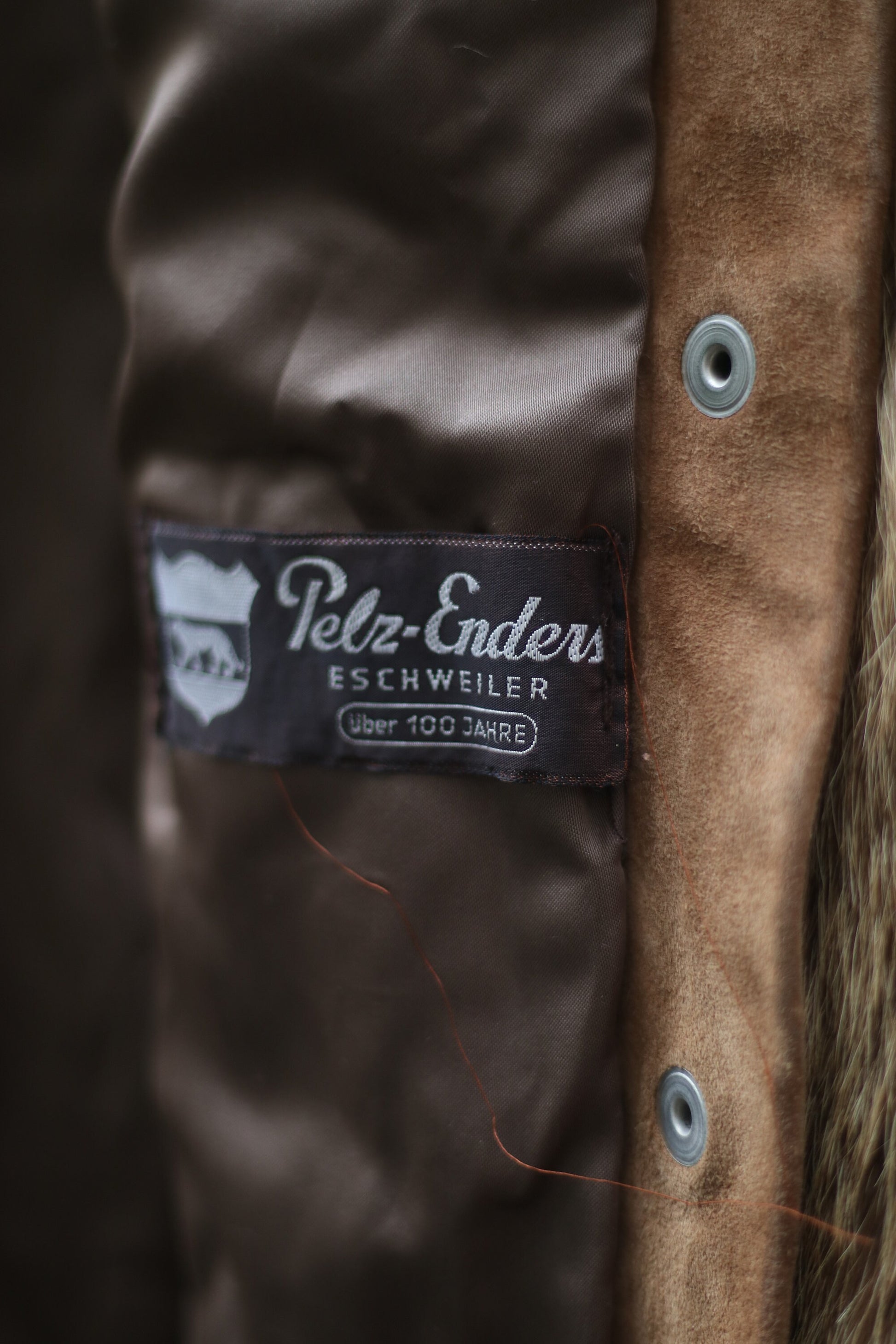 70s Fur Coat| Vintage Luxurious Real fur jacket | Pelz Enders Eschweiler brown Fur Winter Coat