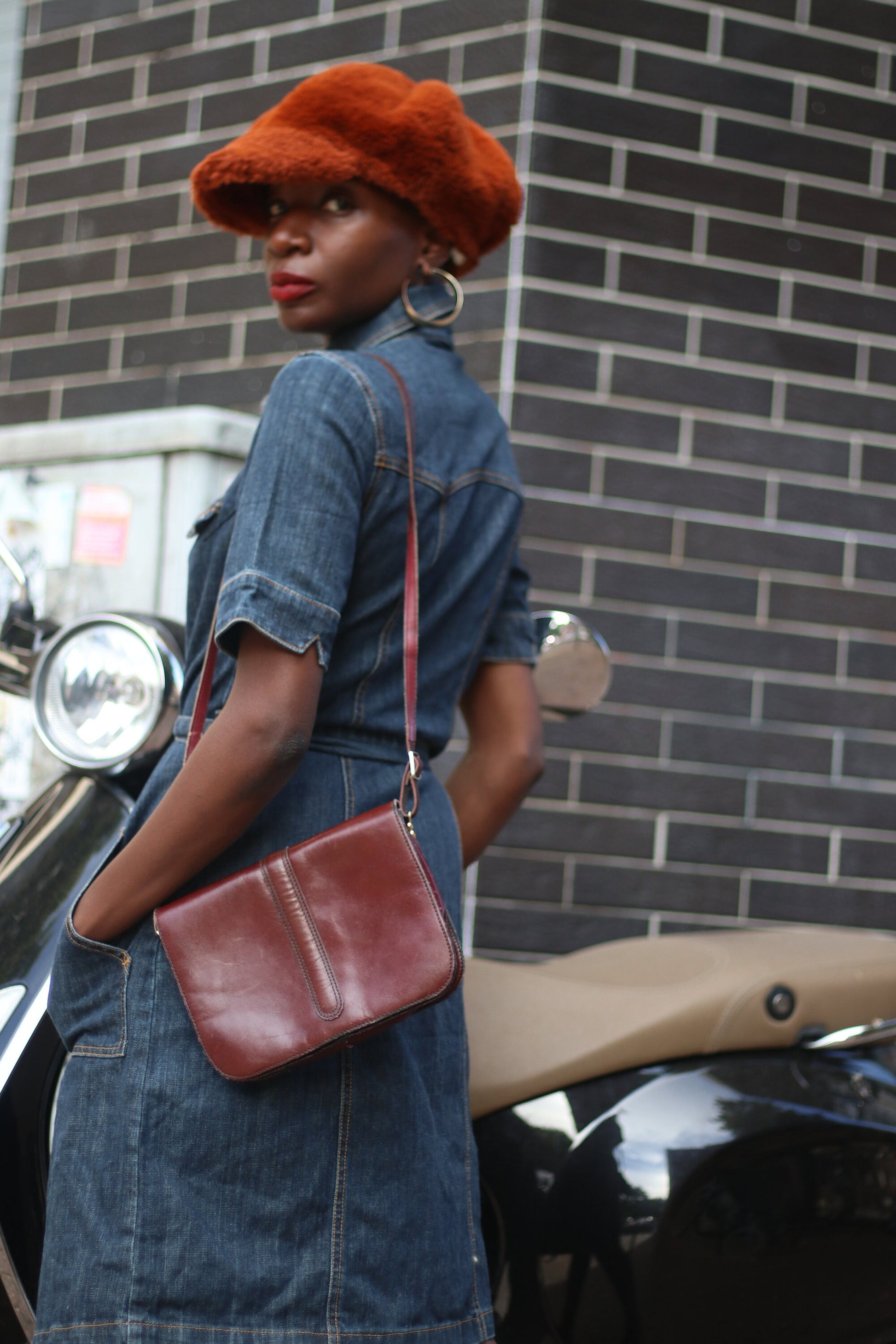 90s Blue Denim Dress | Apart Vintage Dark Blue Summer Jeans Dress with Fashion and Fables 90s Blue Denim Dress | Apart Vintage Dark Blue Summer Jeans Dress with Fashion and Fables