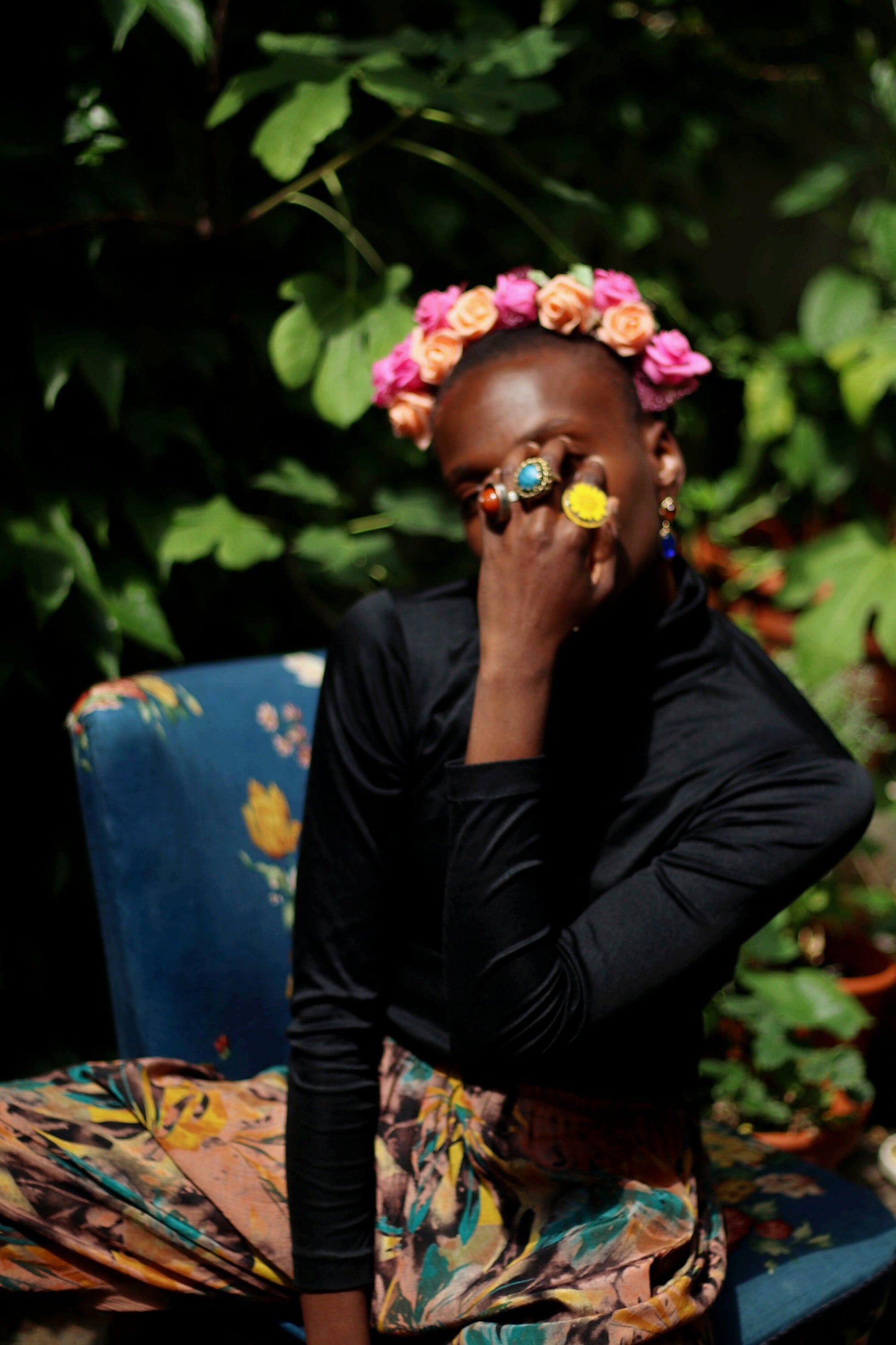 Vintage Floral Harem like Pants| Handmade multicoloured Summer trousers with elasticated waist