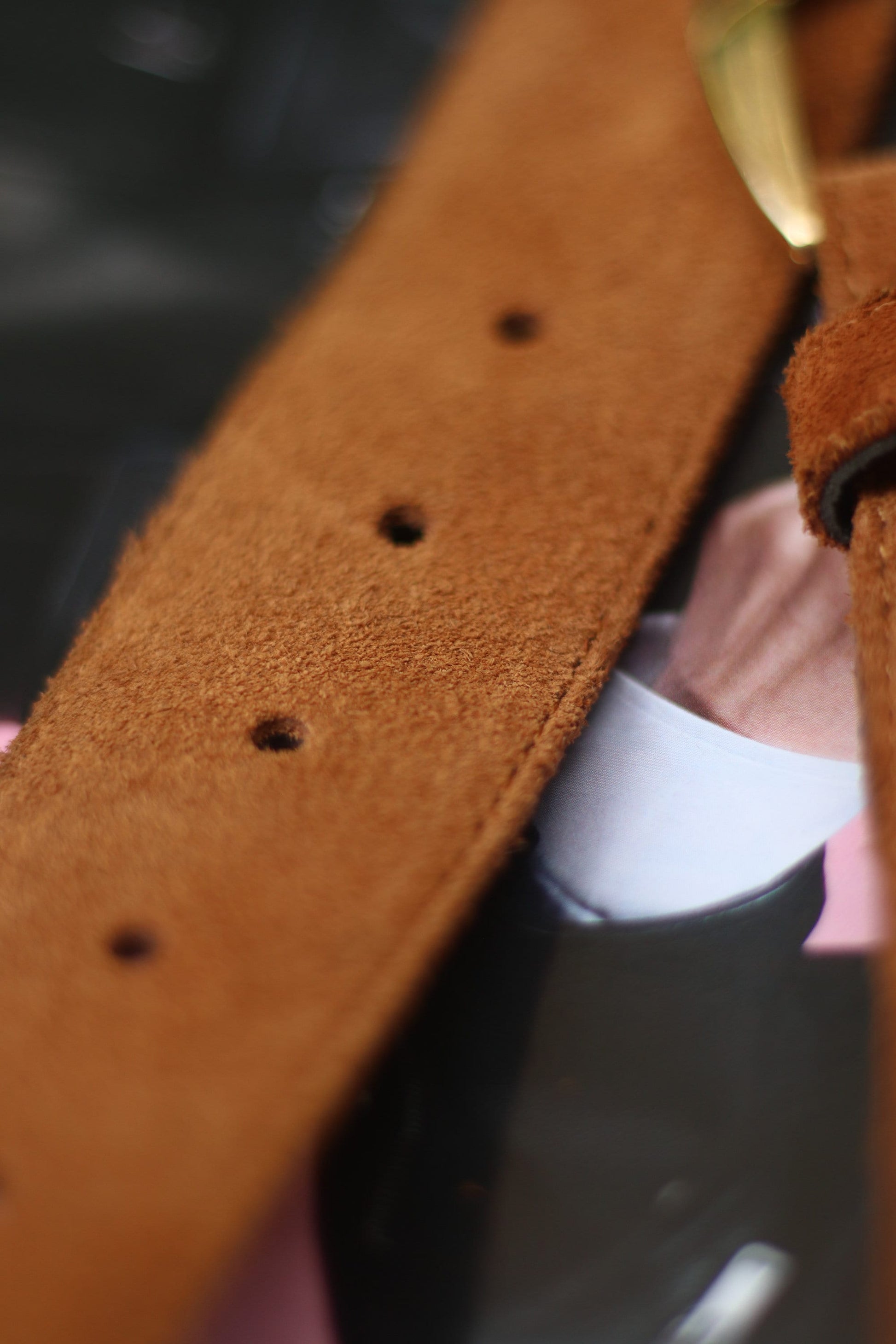 Vintage 90s Brown Suede Belt | Minimalist everyday capsule wardrobe belt| Classic Elegant belt with statement buckle