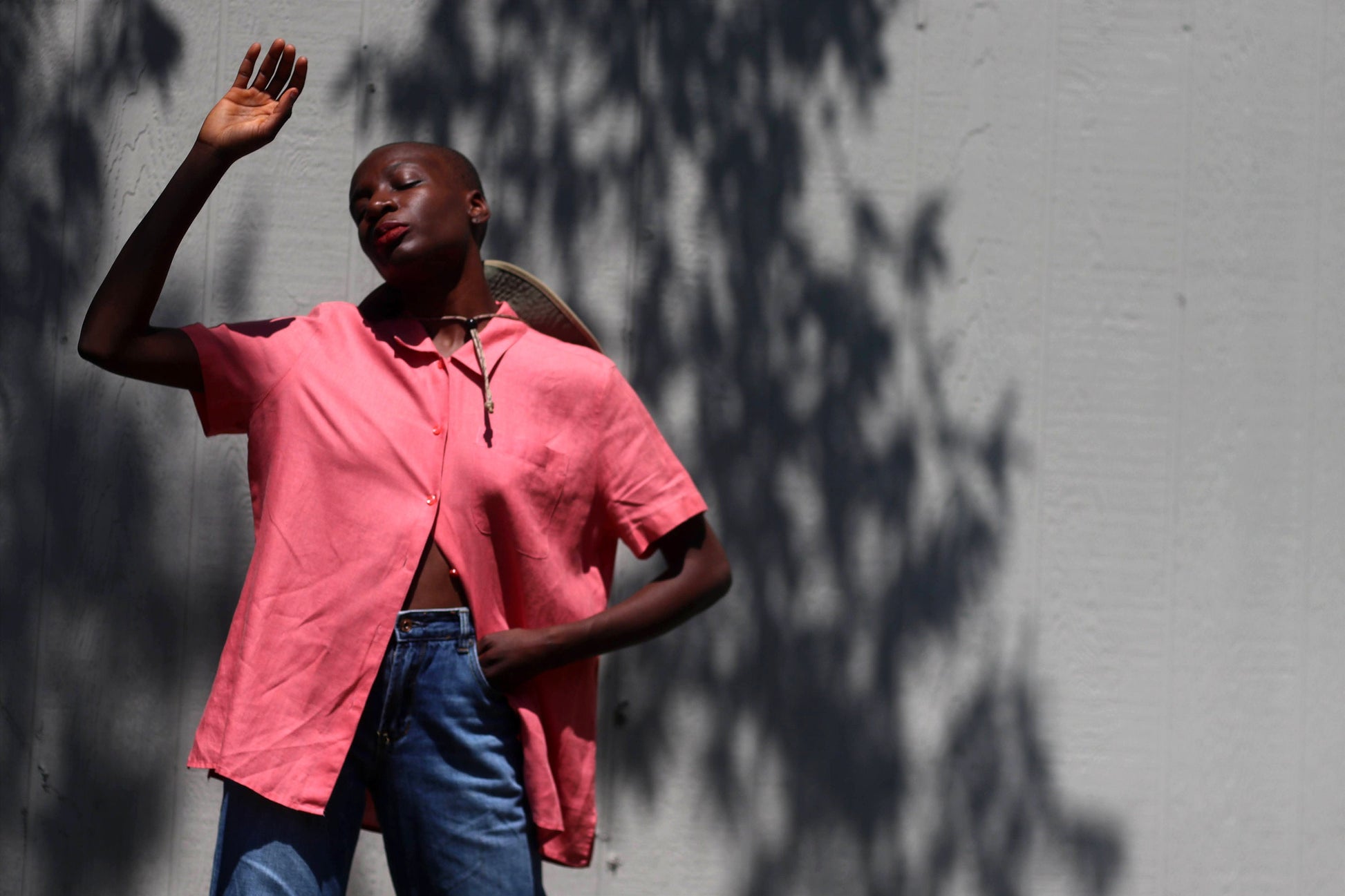 90s Liz Claiborne Linen Blouse| Pastel Pink Blouse| Minimalist Lightweight Summer Shirt