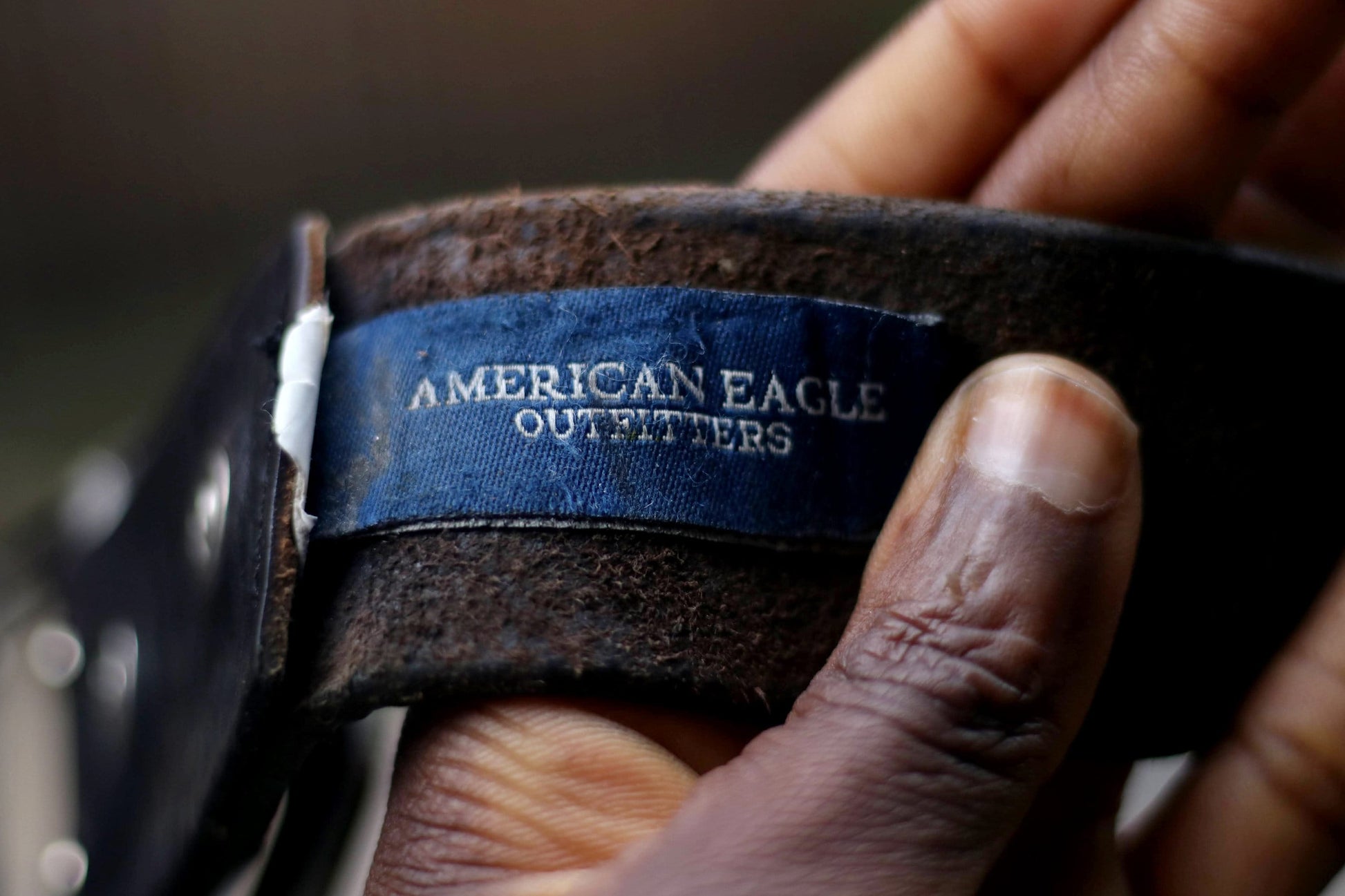 70s American Eagle Belt | Americana inspired Leather Brown Belt| Timeless Cowgirl belt