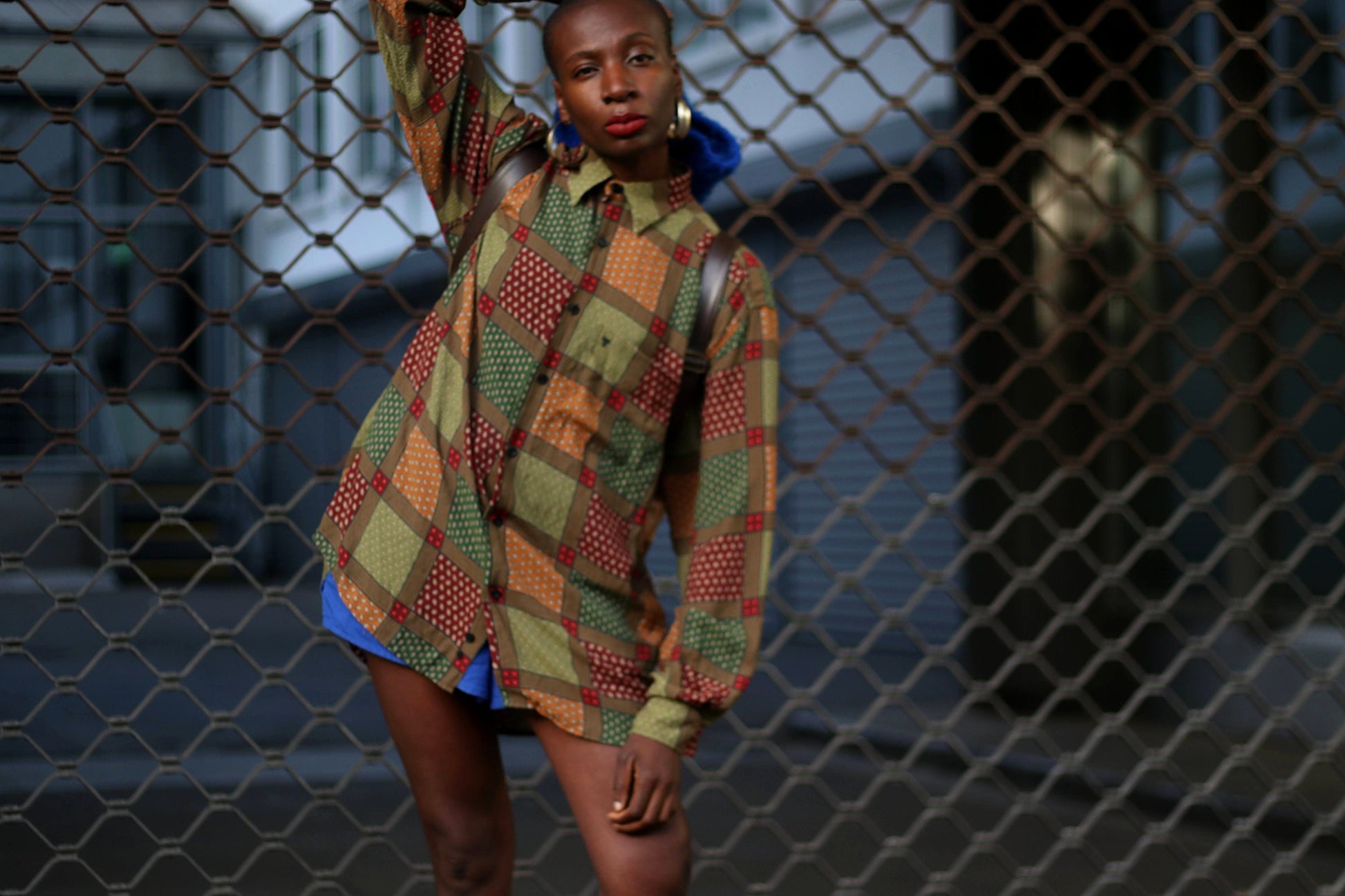 80s Soleiado Patchwork Shirt| Vintage unisex crazy patterned shirt| Hippy inspired brown blouse
