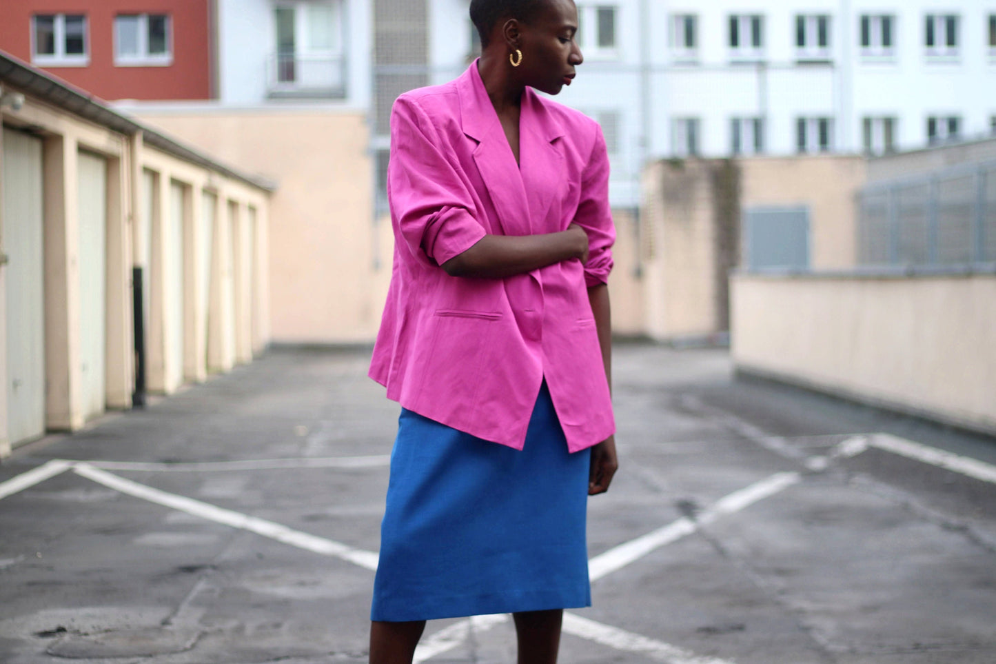 90s Jessica Howard Blazer| Vintage Pink Office Blazer| Feminine Suit Jacket