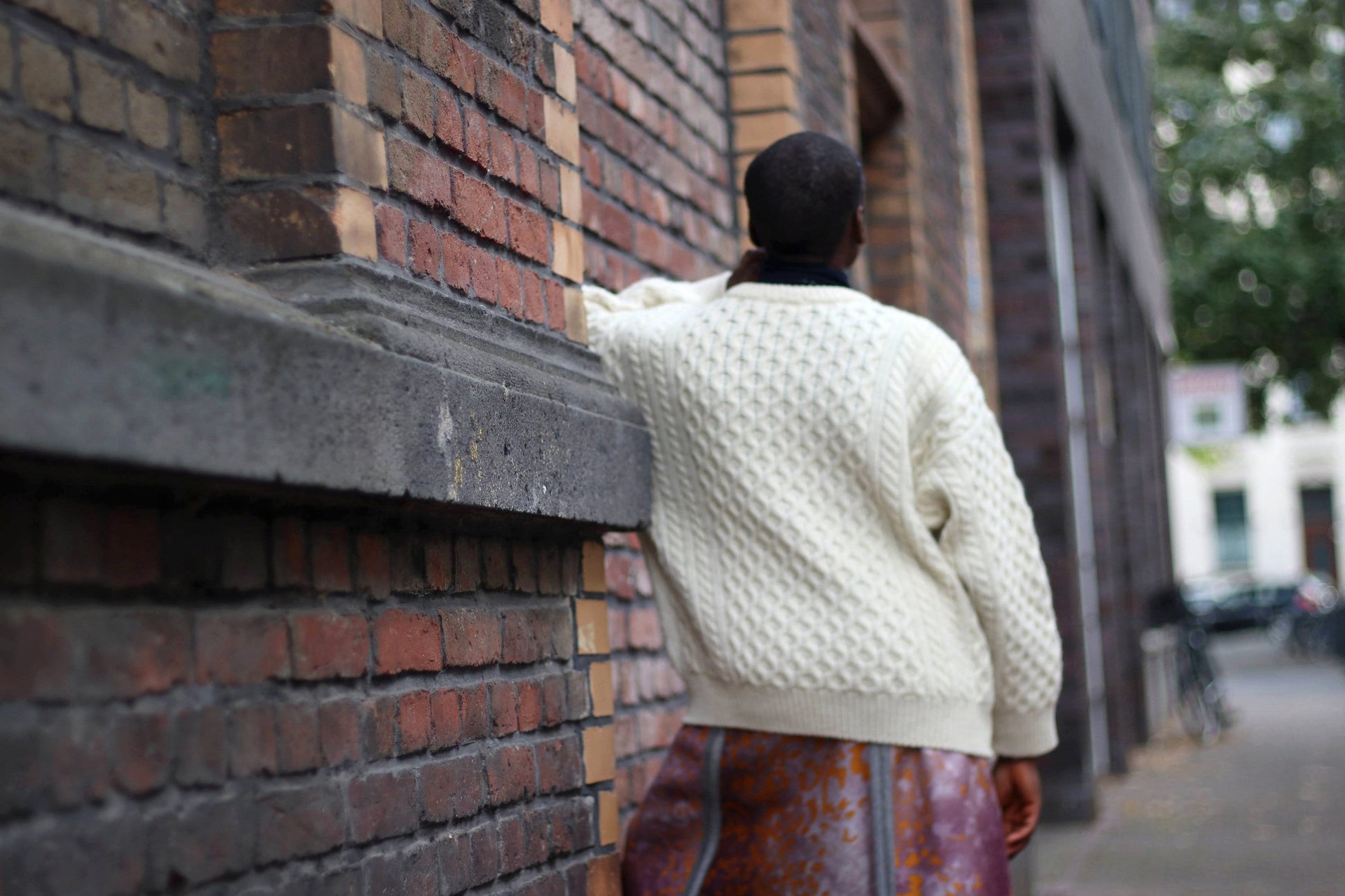 90s Irish chunky knit Sweater| Vintage Woolen Cableknit Chic white jumper | Cozy long sleeved sweater