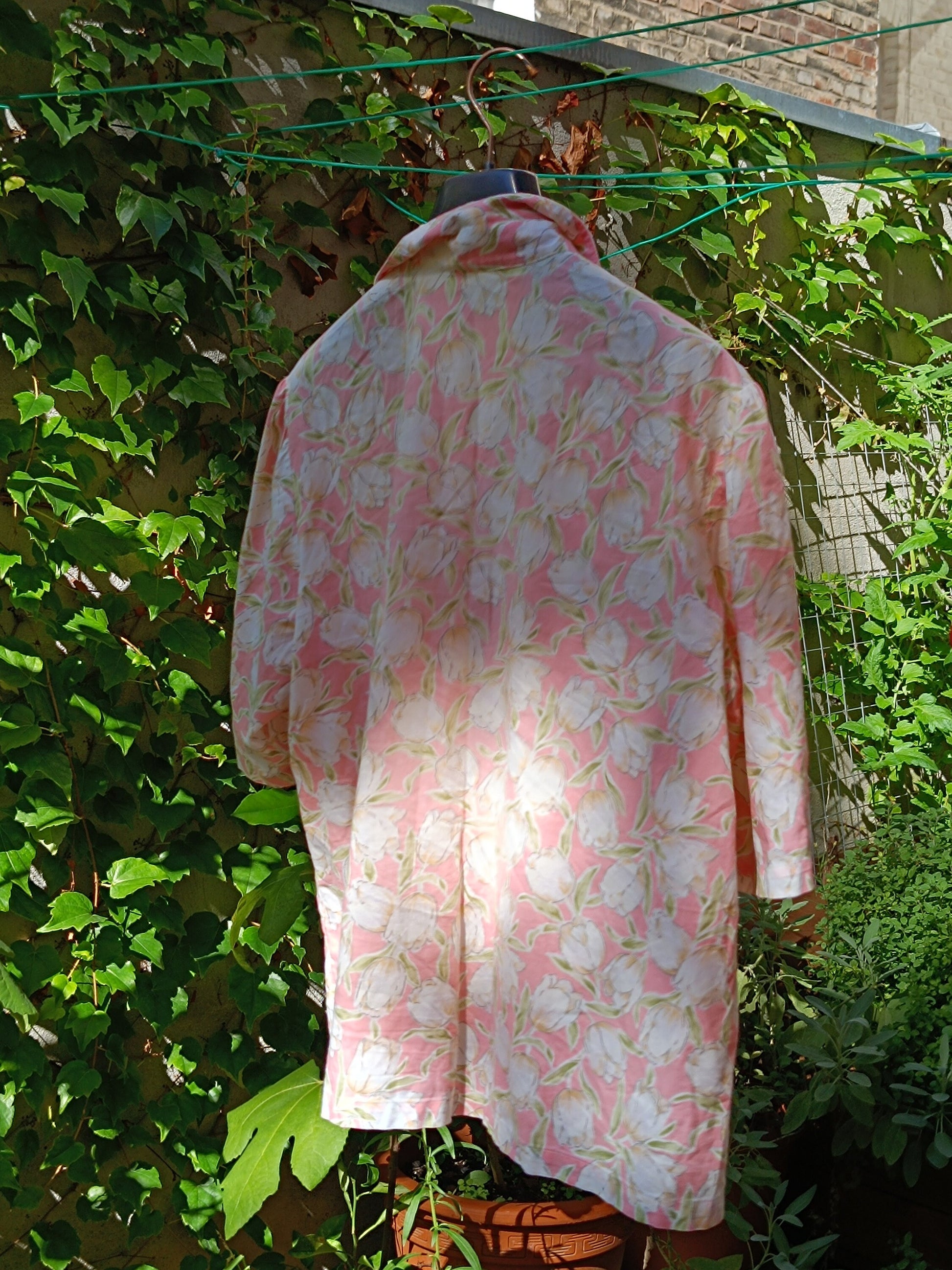 90s floral print blouse| Vintage pink short sleeved shirt| Maximalist Feminine Summer Blouse