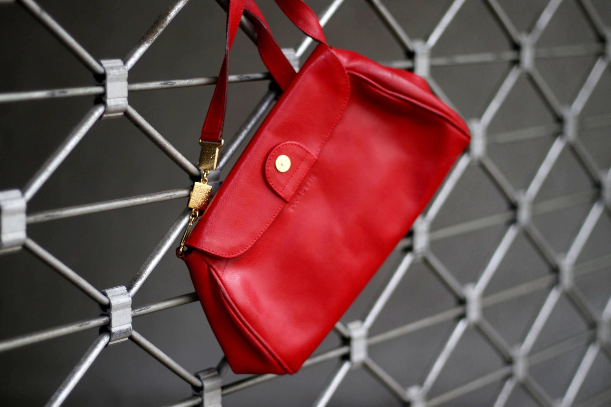 70s Duca D'este Leather Bag| Vintage Minimalist Shoulderbag| Women's Chic Handbag|Minimalist Purist functional shoulderbag|