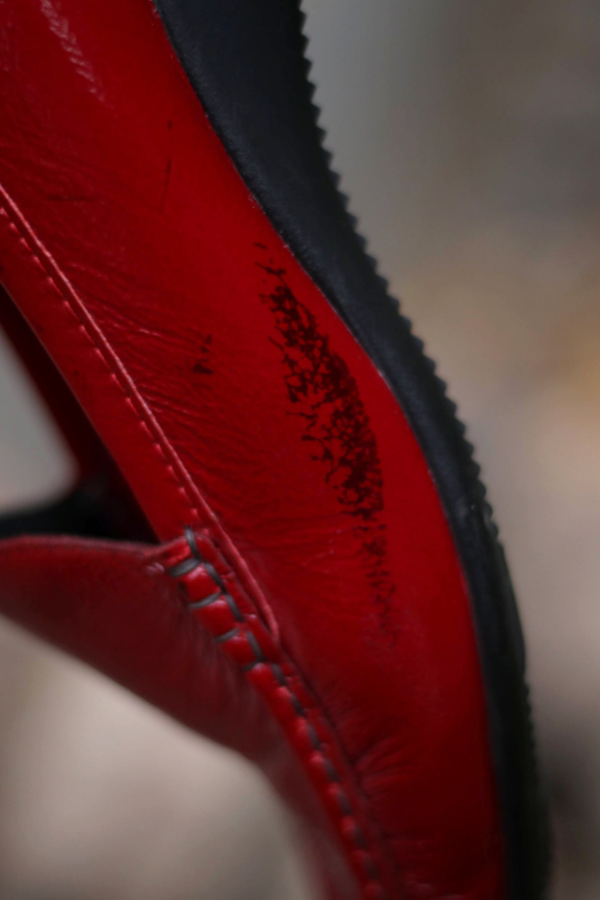 90s Red ARA Loafers| Vintage Women's Minimalist Slip ins| Preppy Flat Everyday Shoes