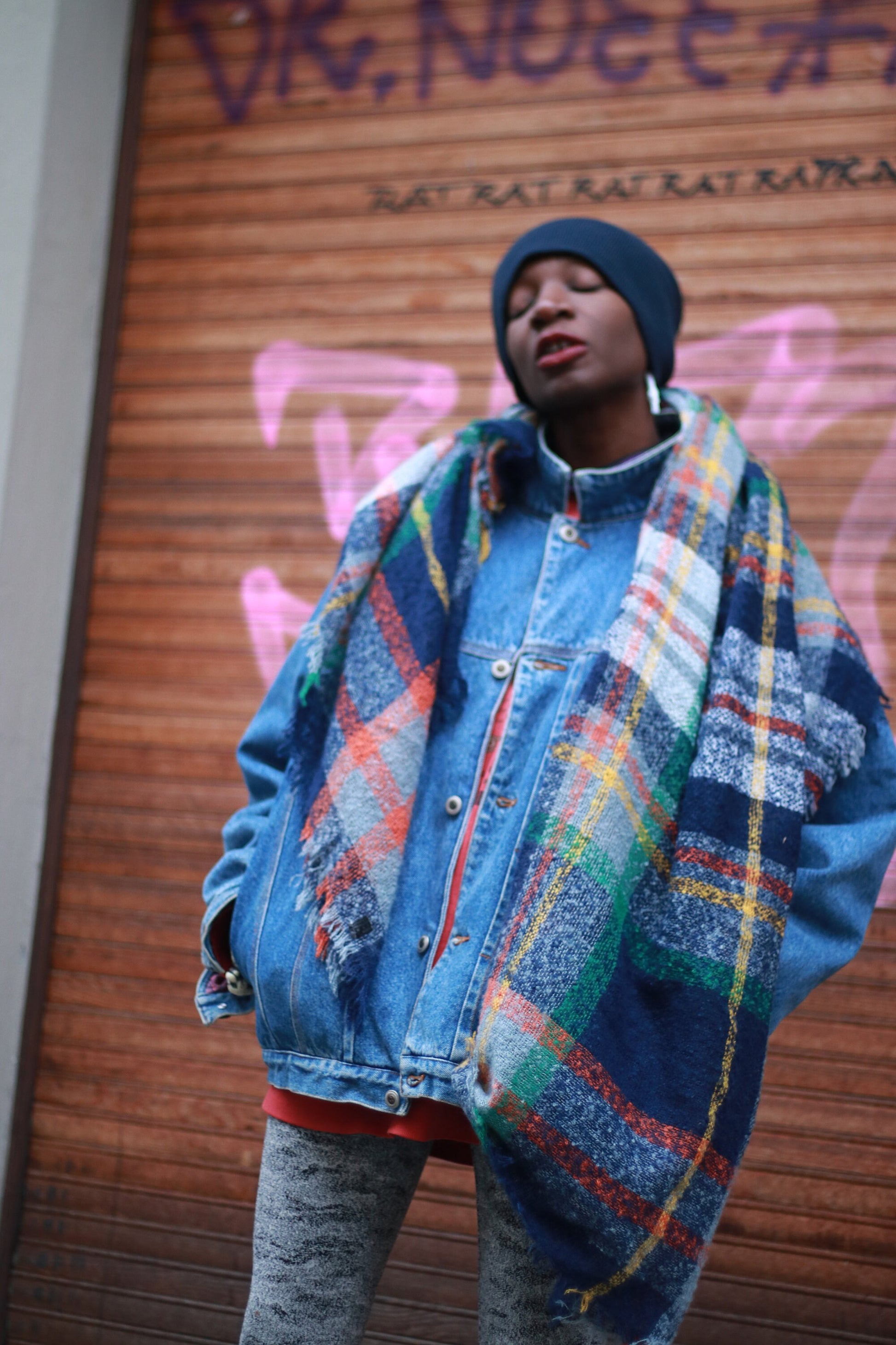 90s Denim Jacket | Vintage Blue Jeans Jacket| Unisex Streetstyle Coat