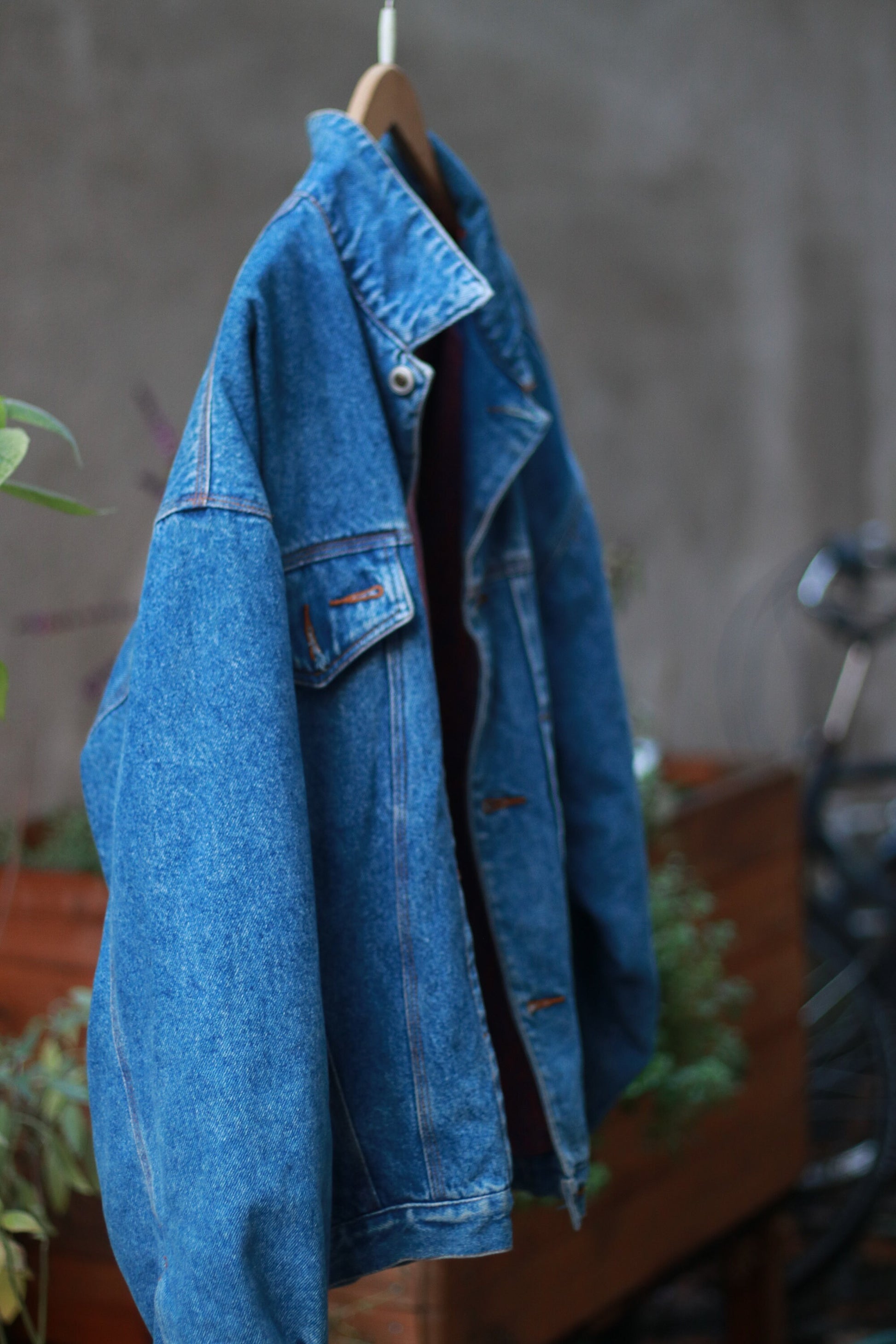 90s Denim Jacket | Vintage Blue Jeans Jacket| Unisex Streetstyle Coat